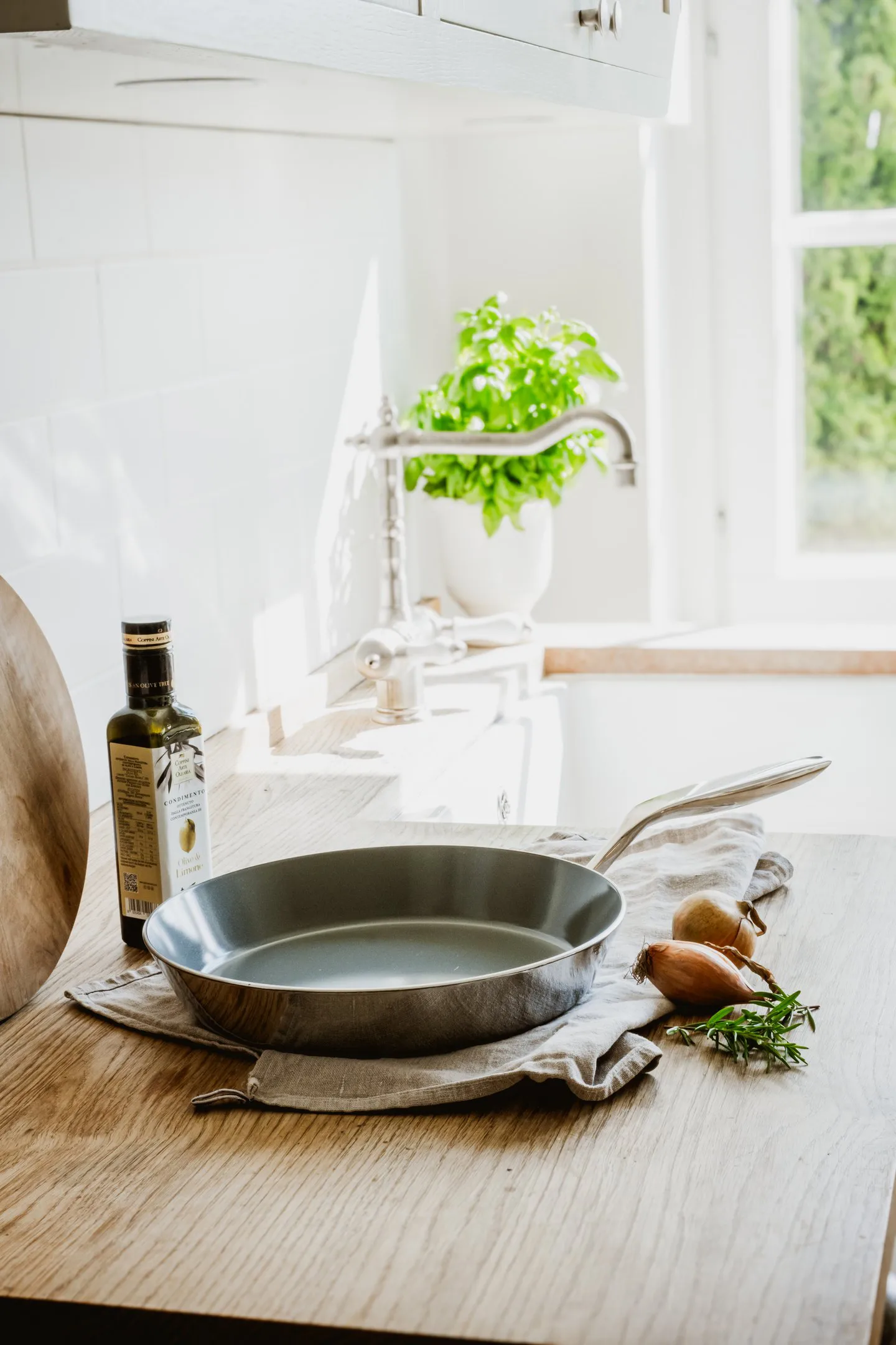 Heirol Cerasafe® Triply stekepanne, Rustfritt stål Heirol