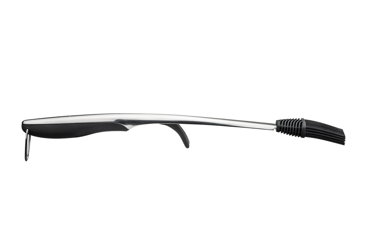 Heirol Heirol grillpensel i silikon med rustfritt håndtak 45 cm
