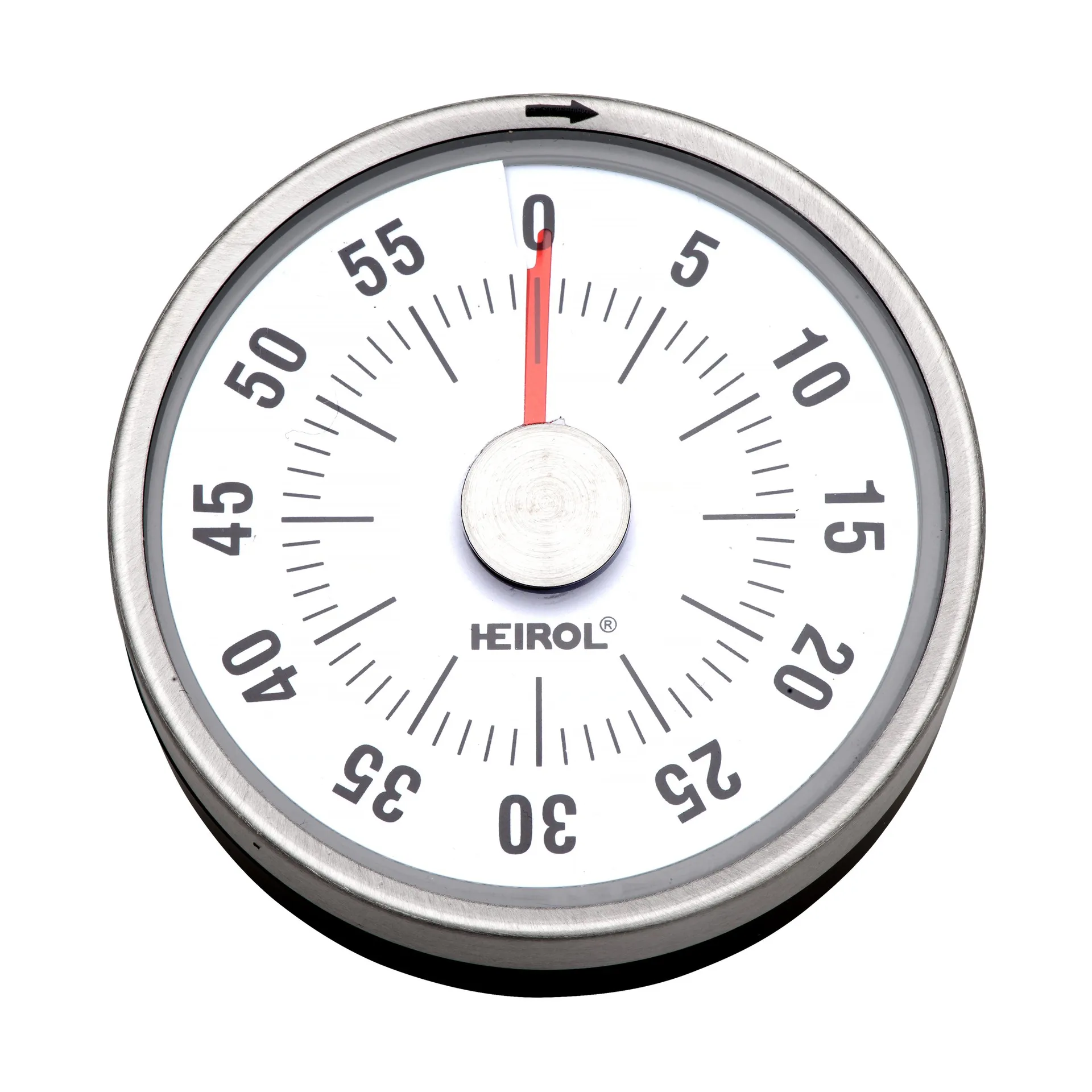 Heirol magnetisk eggeklokke, Svart Heirol