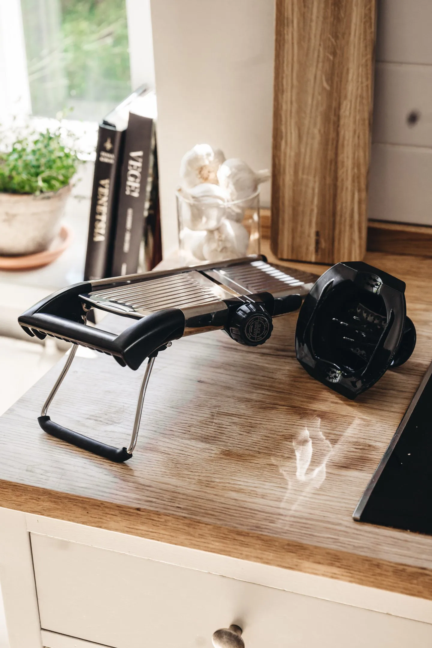 Heirol mandolin rustfritt stål, Svart-rustfritt stål Heirol