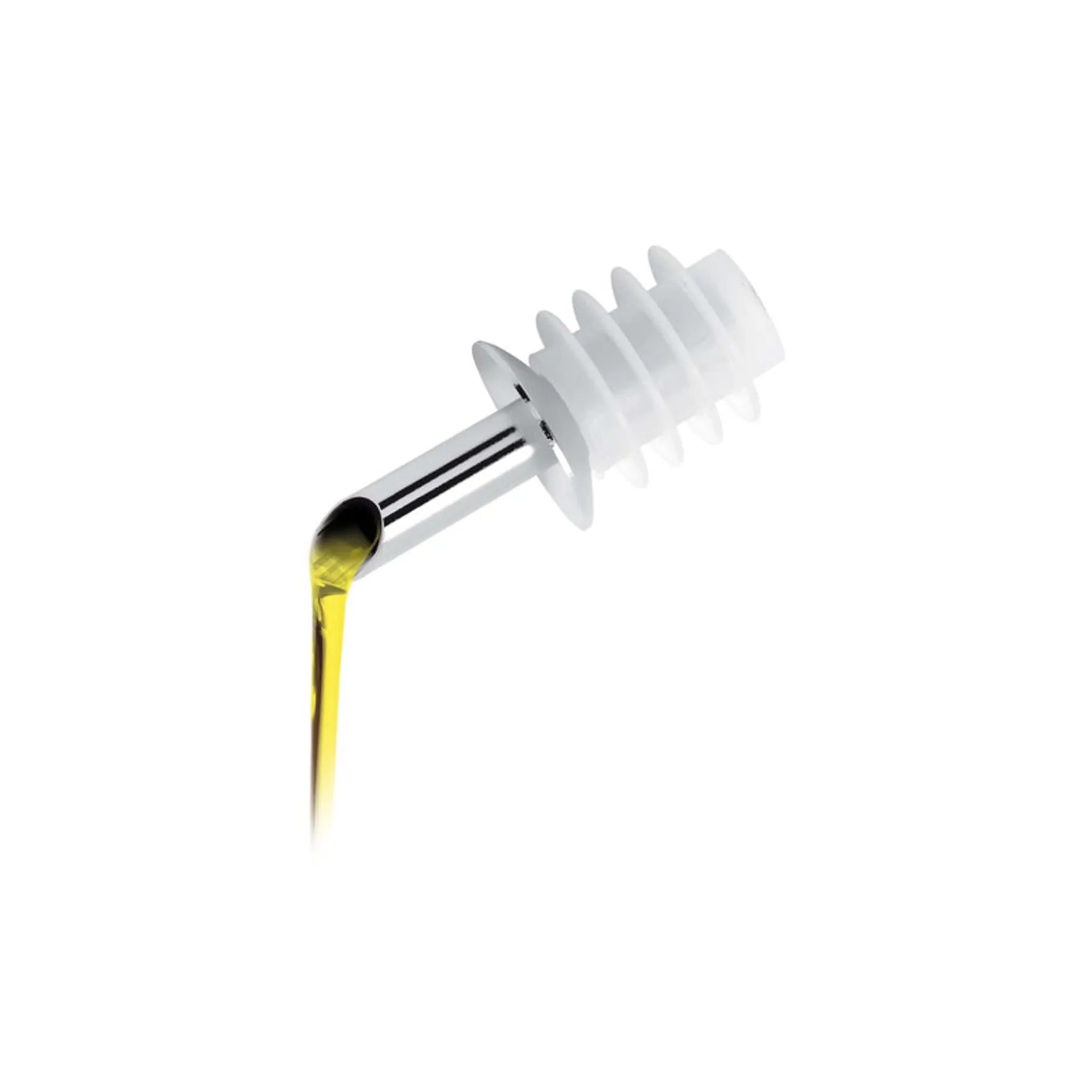 Heirol Oljepip med dryppstopp, Stainless steel Heirol