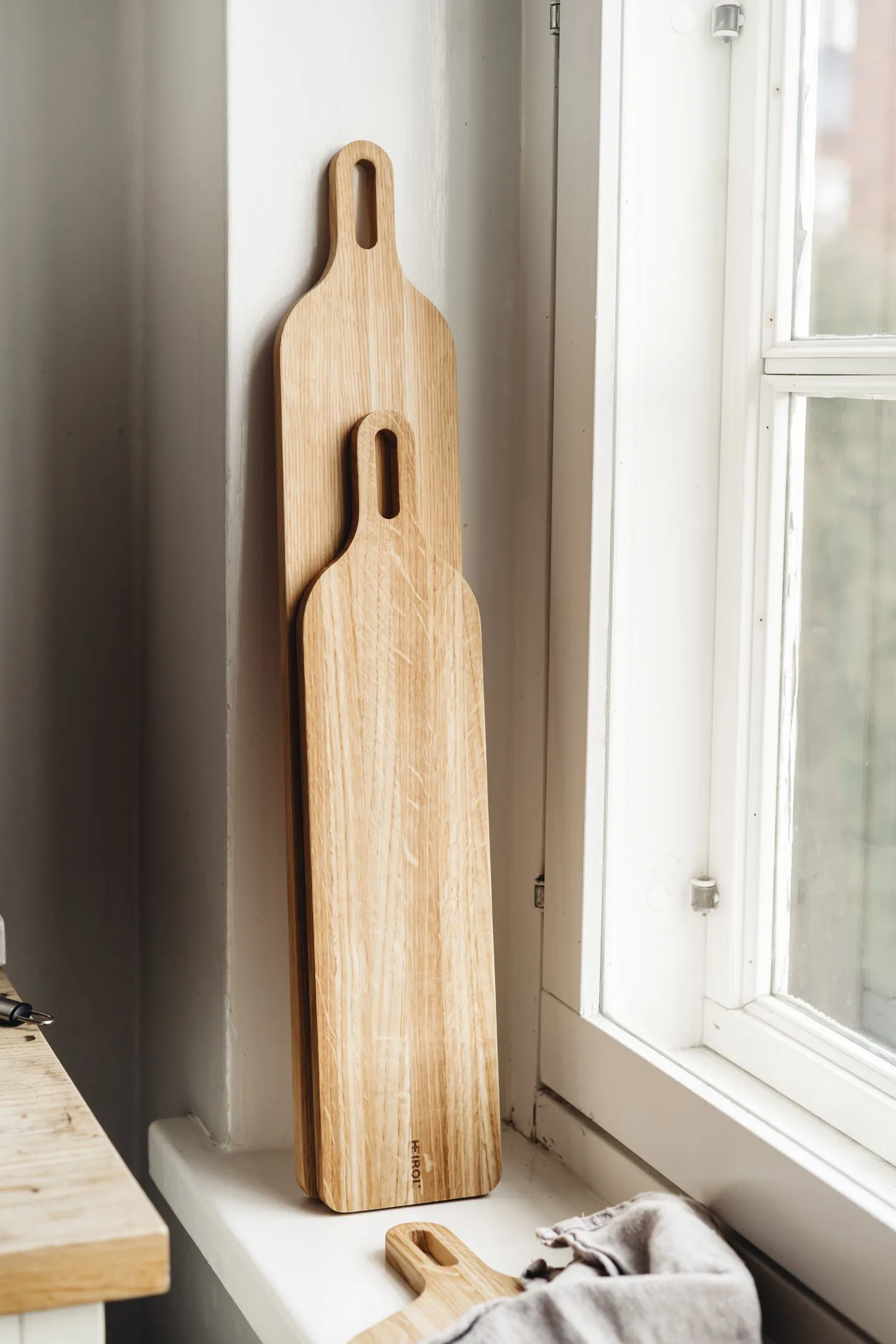 Heirol skjærebrett 39x12 cm, Eik Heirol