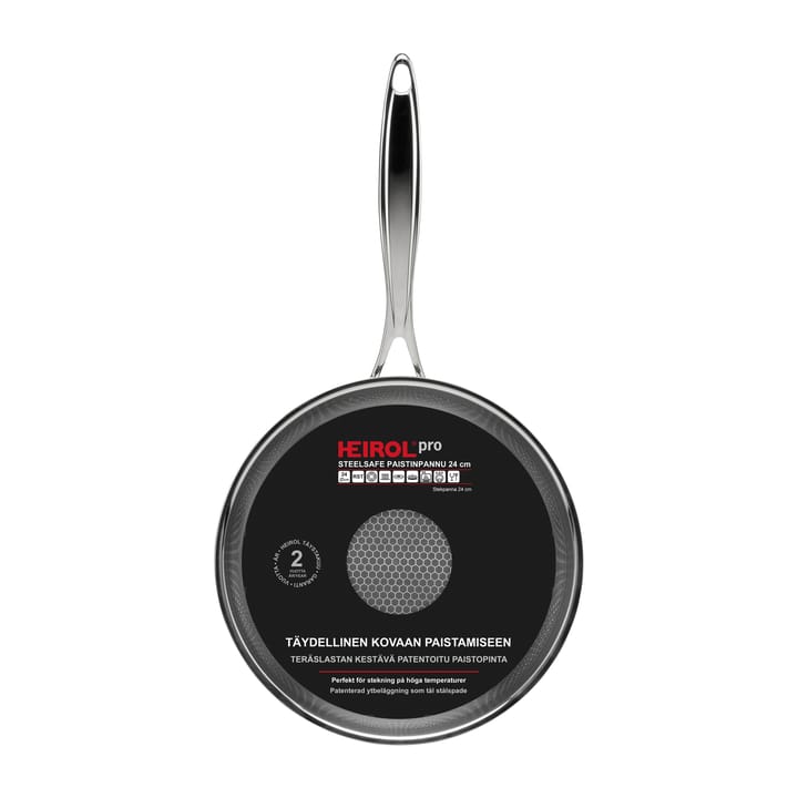 Heirol Steelsafe stekepanne, Ø 24 cm Heirol