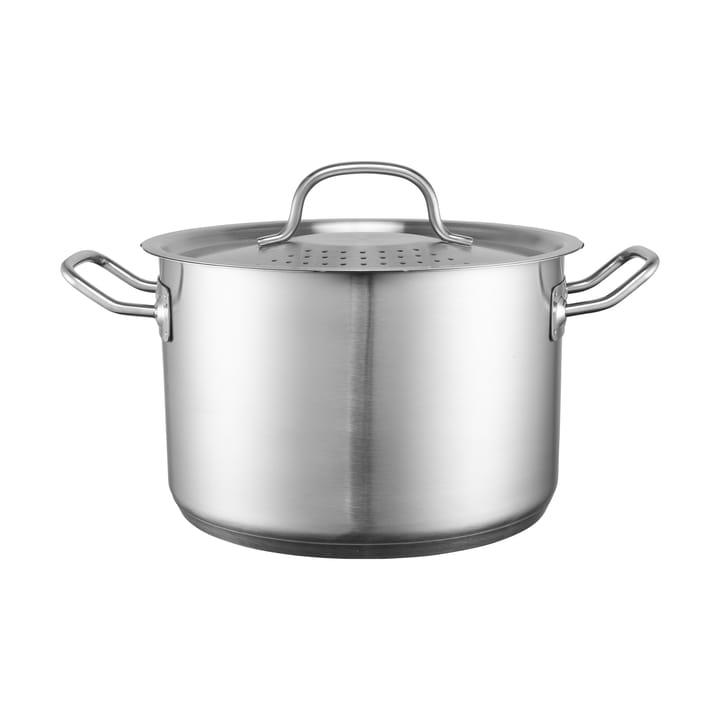 Heirol Steely gryte med lokk innebygd sil - 5 liter - Heirol