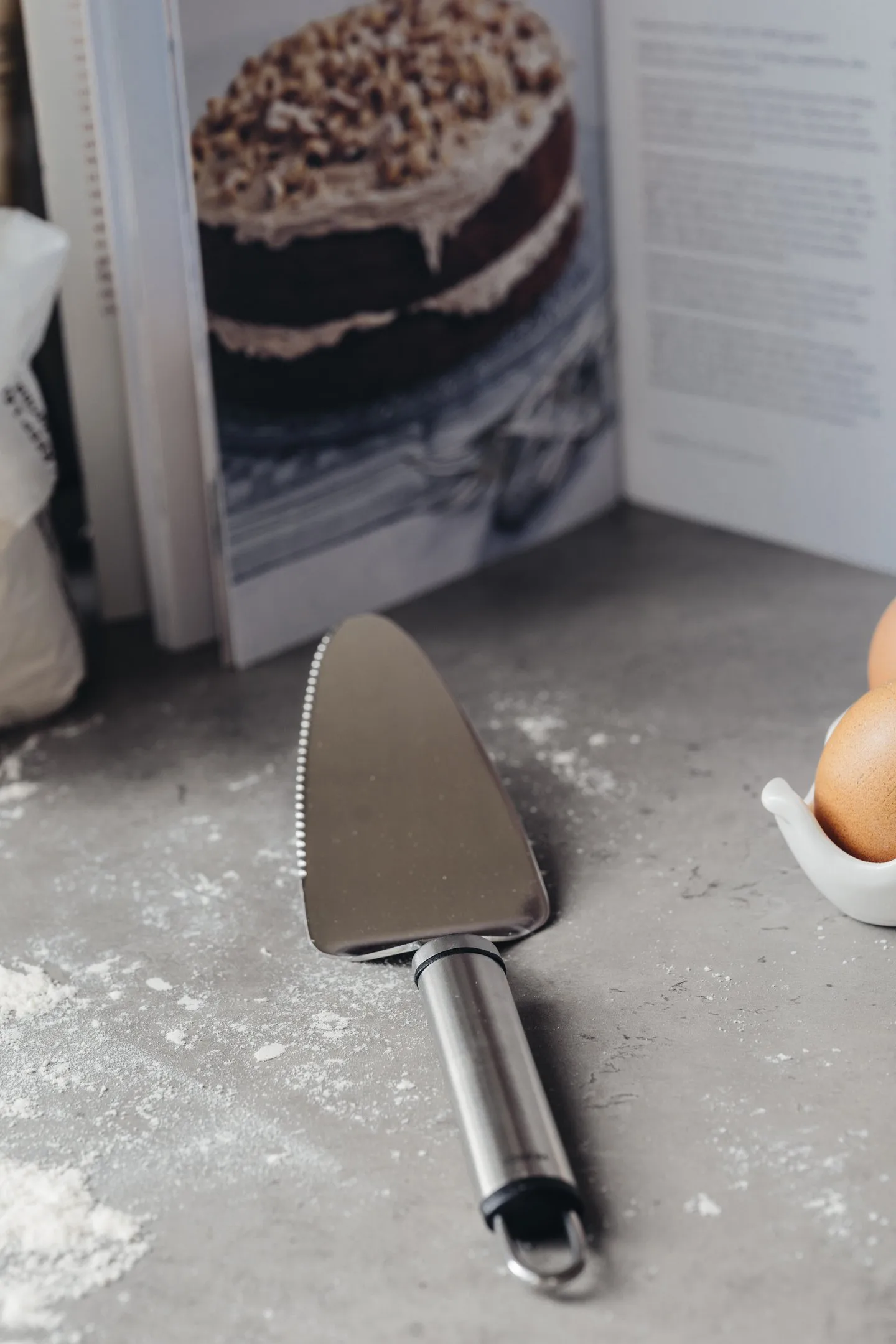 Heirol Steely kakespade, Rustfritt stål Heirol