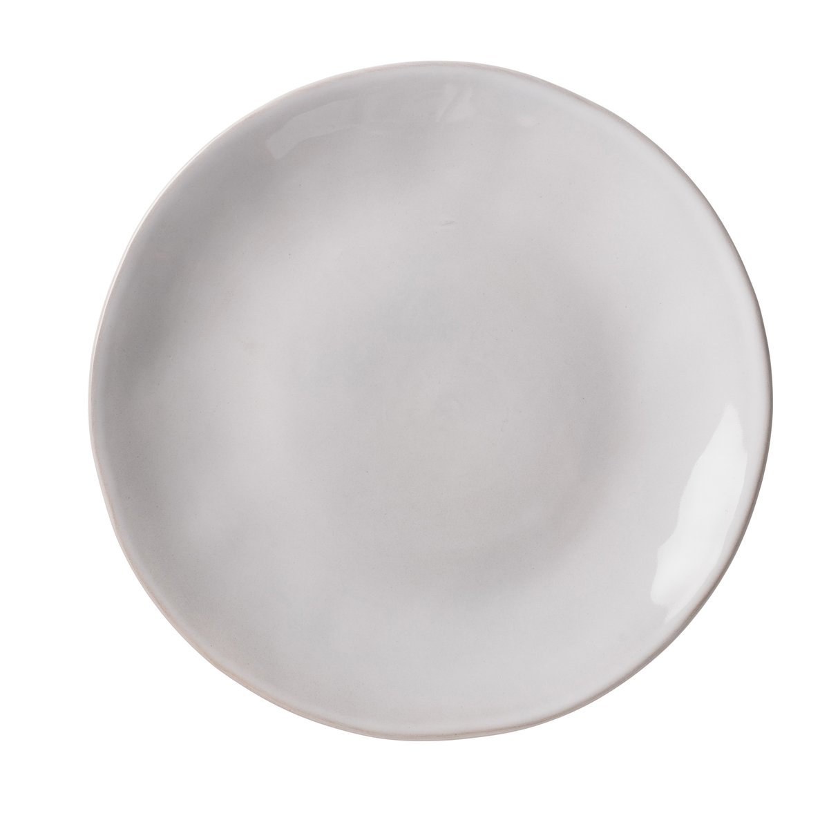 Heirol x Nosse Smooth tallerken Ø 28 cm Stone | Skandinavisk Design | Middagstallerkener | Grå