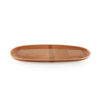 Heirol x Nosse Svelte tallerken oval 25 cm - Terracotta - Heirol