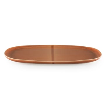 Heirol x Nosse Svelte tallerken oval 30 cm - Terracotta - Heirol