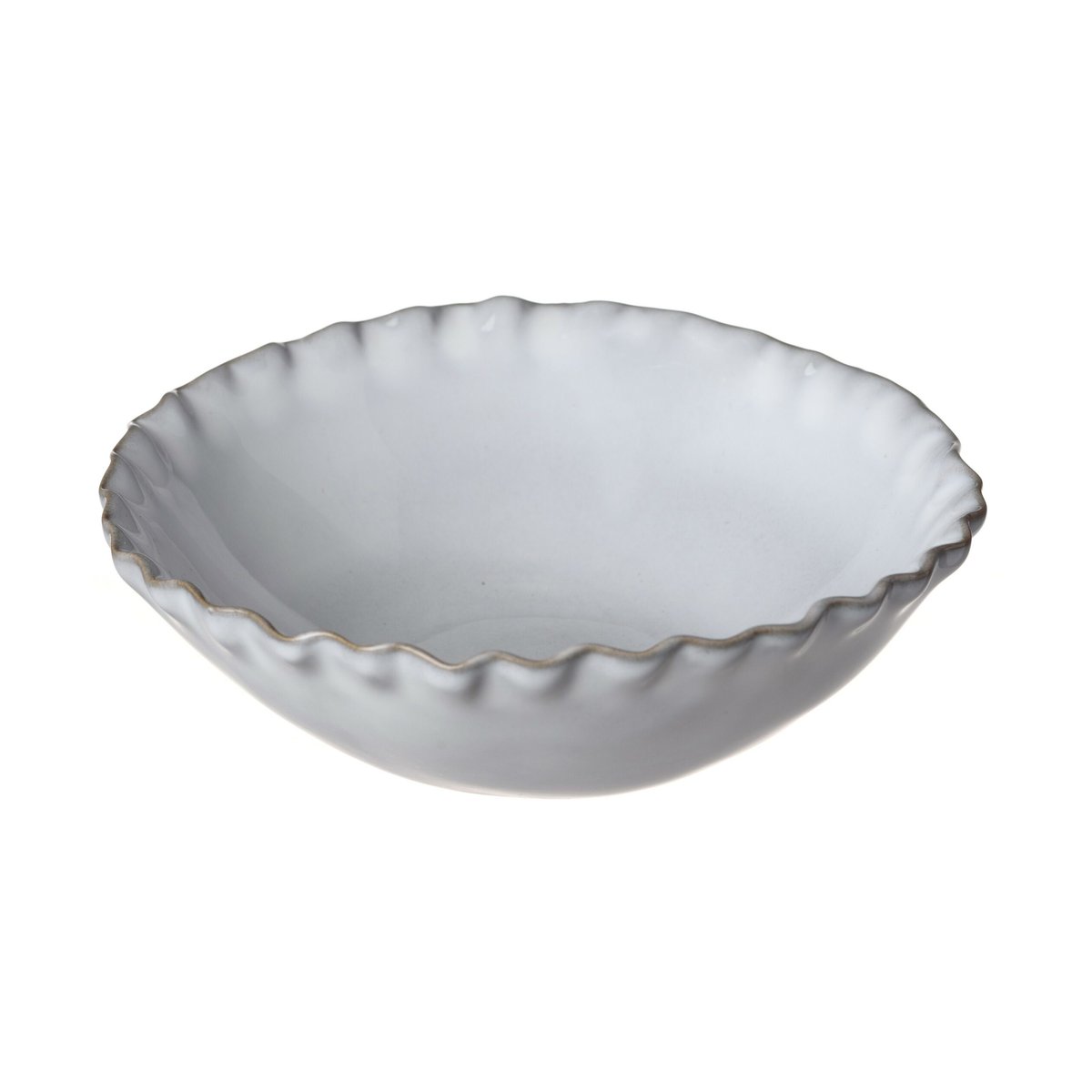 Heirol x Nosse Twist skål Ø18,5 cm Stone | Skandinavisk Design | Serveringsskåler | Grå