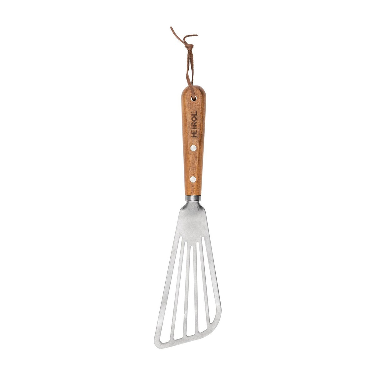 Heirol Rustfri stekespade med hull 30 cm Bk | Skandinavisk Design | Stekespader & Stekegafler | Brun