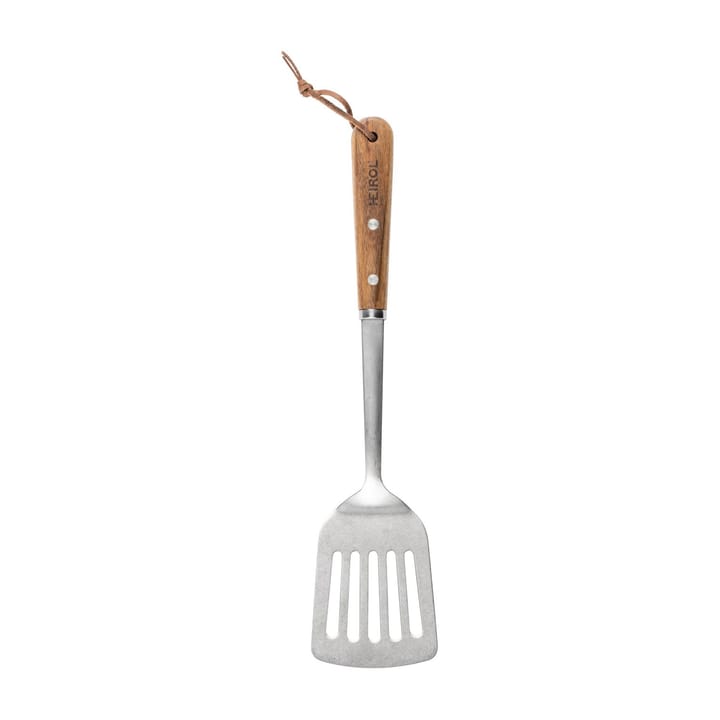 Rustfri stekespade med spor 36 cm - Bøk - Heirol