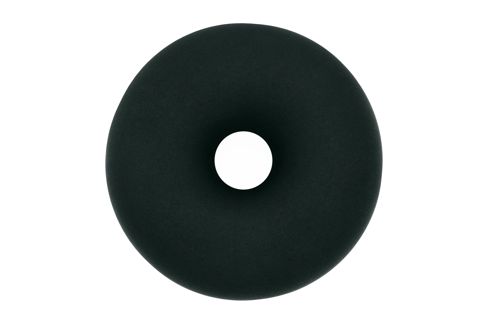 Boa puff Ø114 cm, Pine green Hem