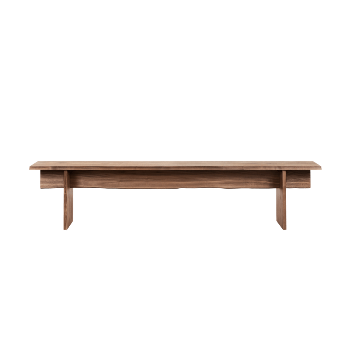 Bookmatch benk 210 cm - Valnøtt - Hem