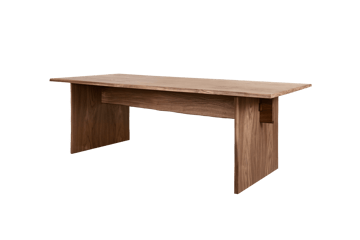 Bookmatch spisebord 220 cm - Valnøtt - Hem