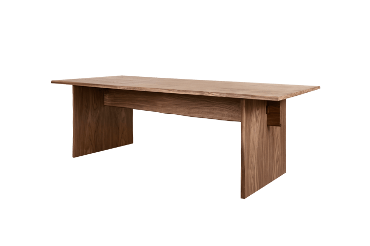 Bookmatch spisebord 220 cm, Valnøtt Hem