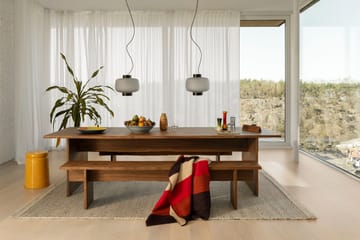 Bookmatch spisebord 220 cm - Valnøtt - Hem