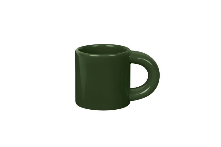 Bronto espressokopp 10 cl 4-pakning, Green Hem