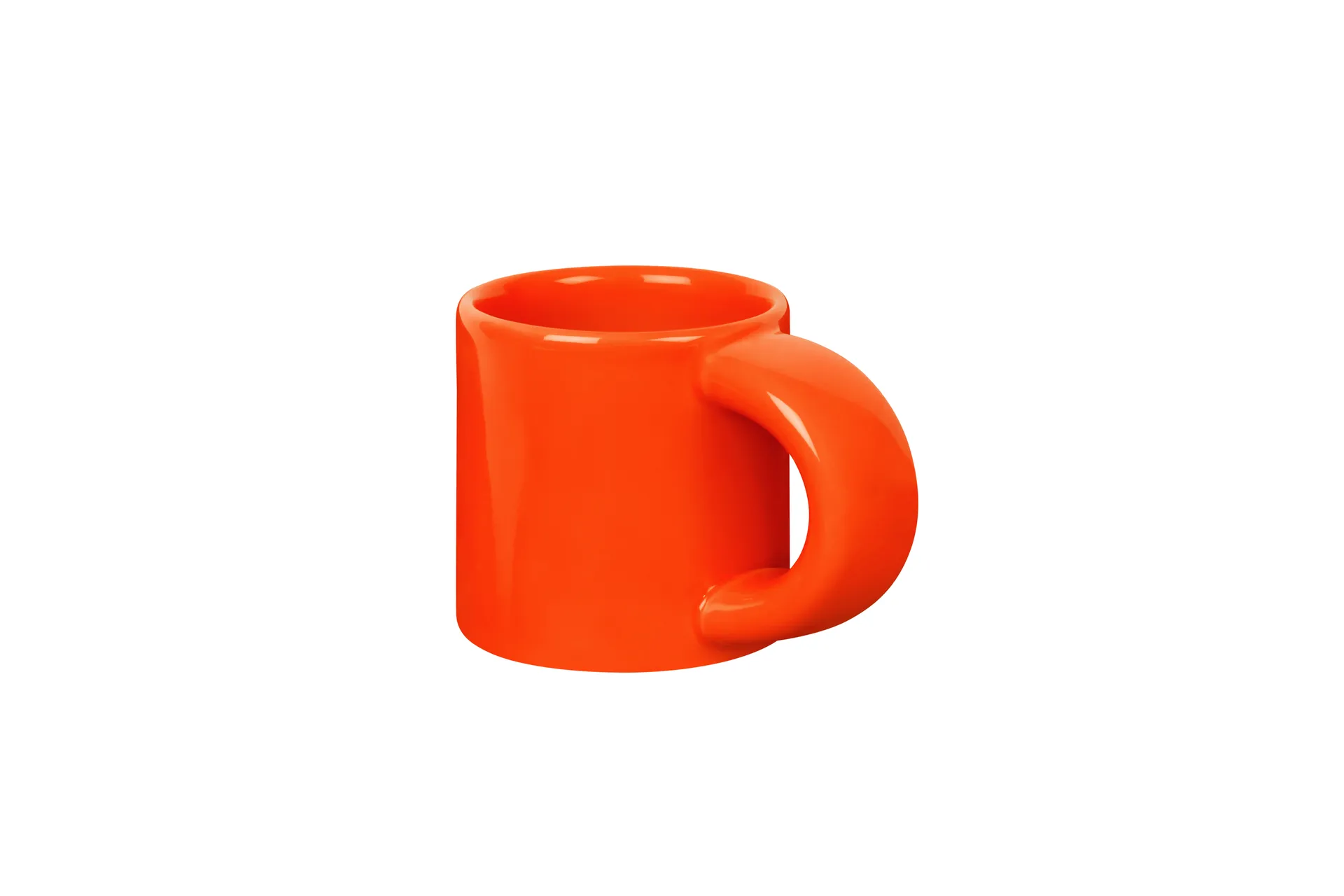 Bronto espressokopp 10 cl 4-pakning, Orange Hem