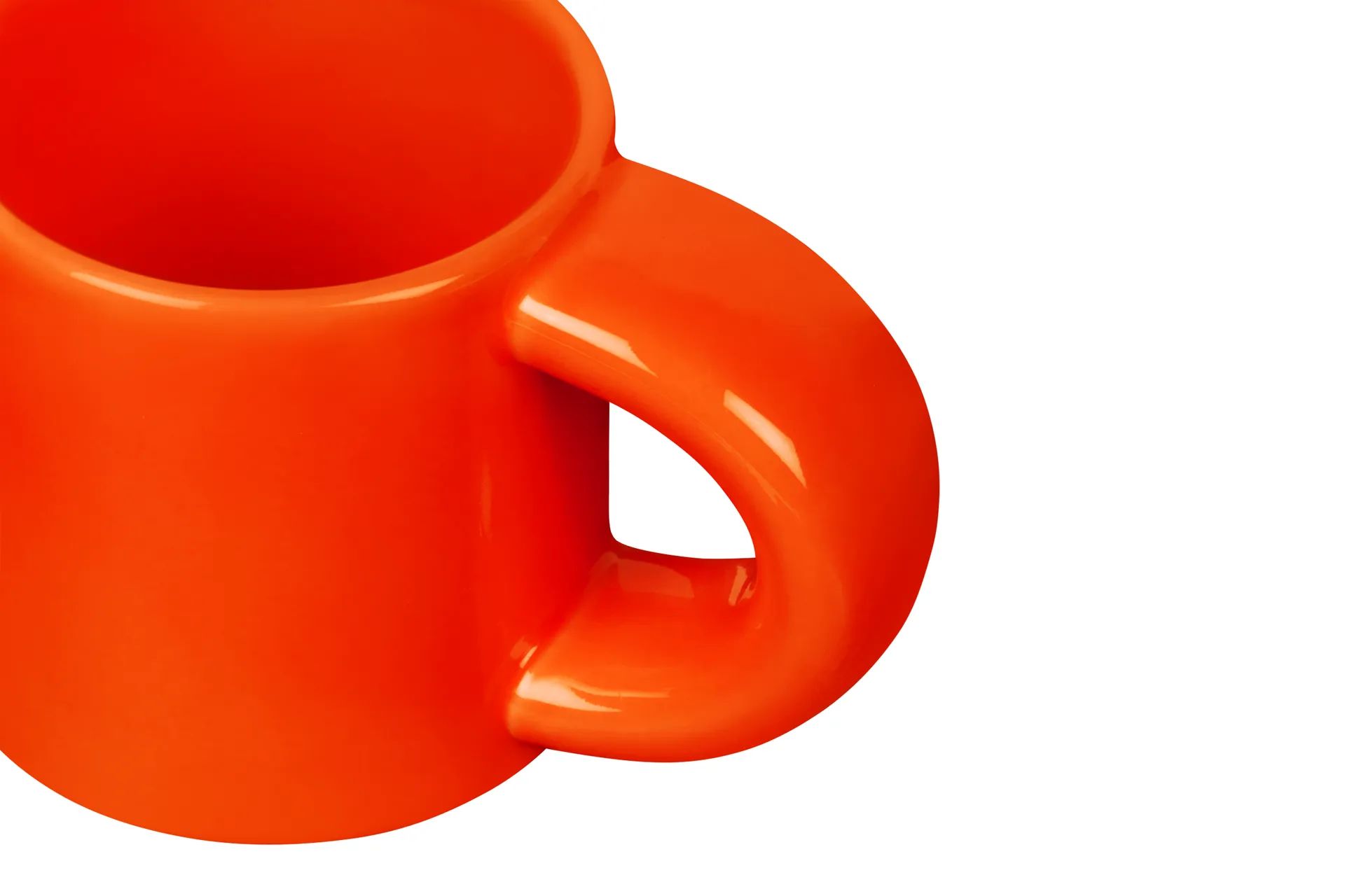 Bronto espressokopp 10 cl 4-pakning, Orange Hem