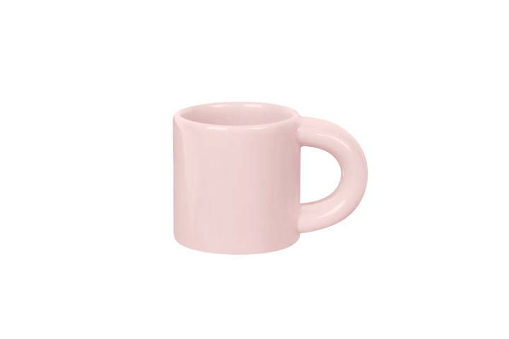 Bronto espressokopp 10 cl 4-pakning, Pink Hem
