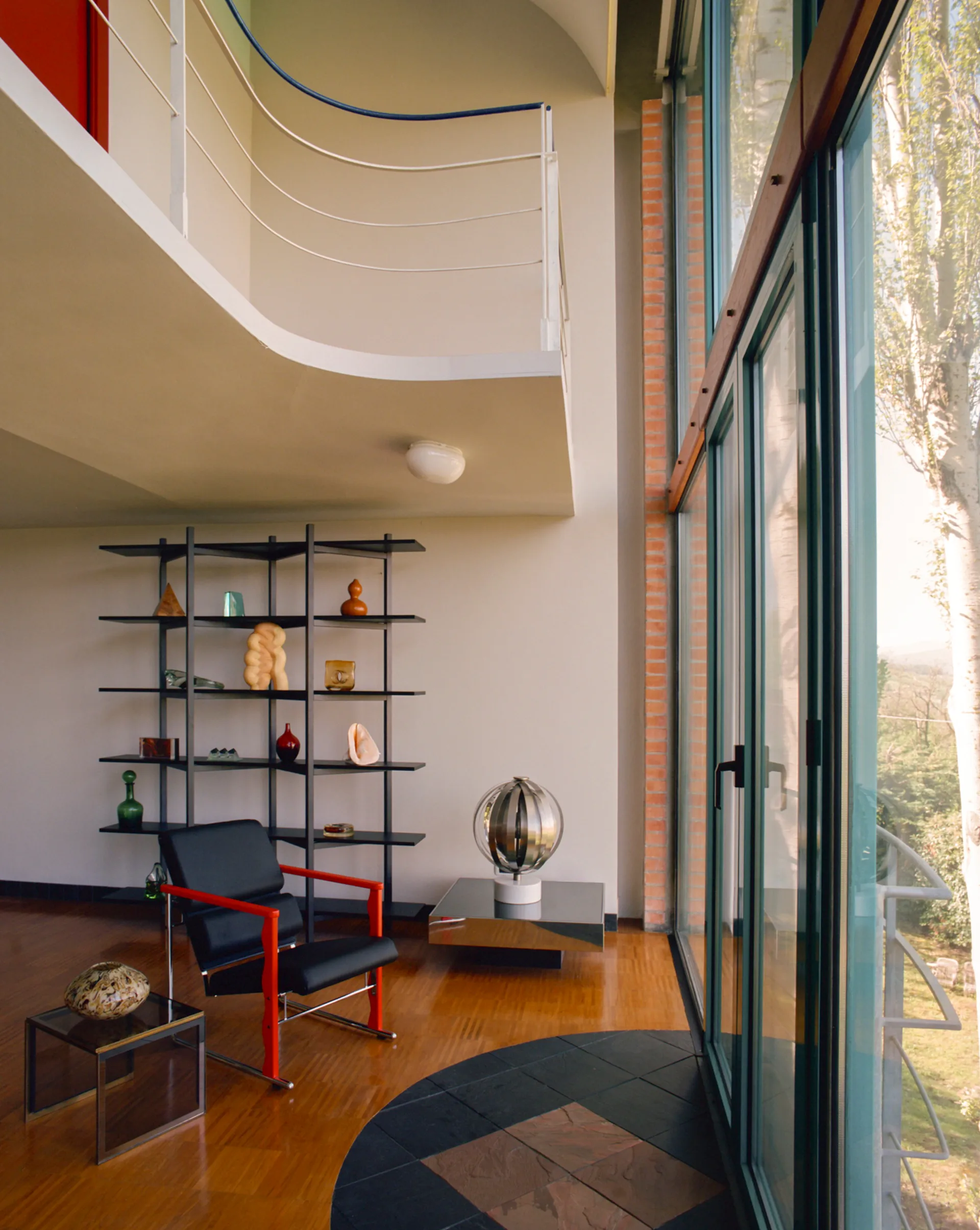 Experiment 501 loungelenestol, Green-black Hem