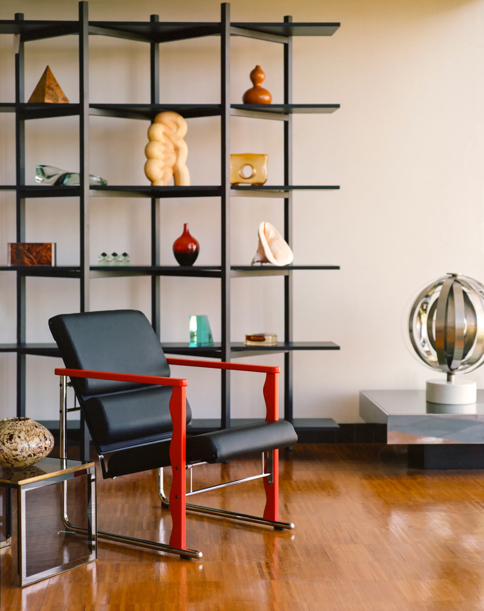 Experiment 501 loungelenestol, Green-black Hem