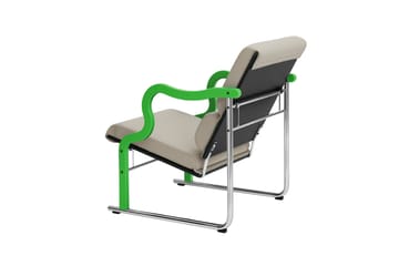 Experiment 501 loungelenestol - Green-light beige - Hem