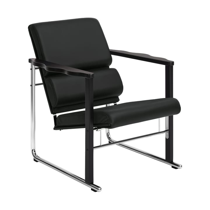 Experiment 502 loungelenestol - Black-black leather - Hem