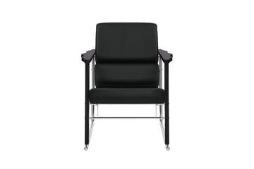 Experiment 502 loungelenestol - Black-black leather - Hem