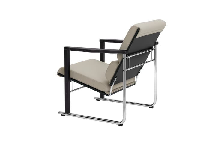 Experiment 502 loungelenestol, Black-light beige Hem