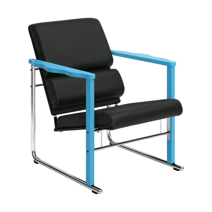 Experiment 502 loungelenestol - Blue-black leather - Hem