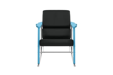 Experiment 502 loungelenestol - Blue-black leather - Hem