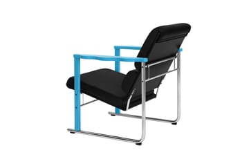 Experiment 502 loungelenestol - Blue-black leather - Hem