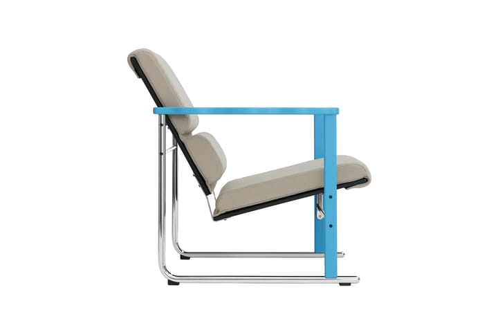 Experiment 502 loungelenestol, Blue-light beige Hem