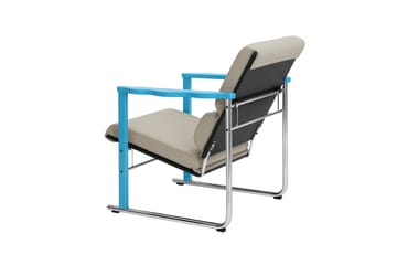 Experiment 502 loungelenestol - Blue-light beige - Hem