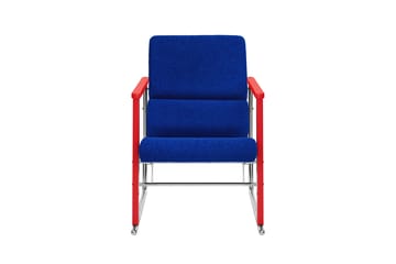 Experiment 503 loungelenestol - Red-ultramarine - Hem