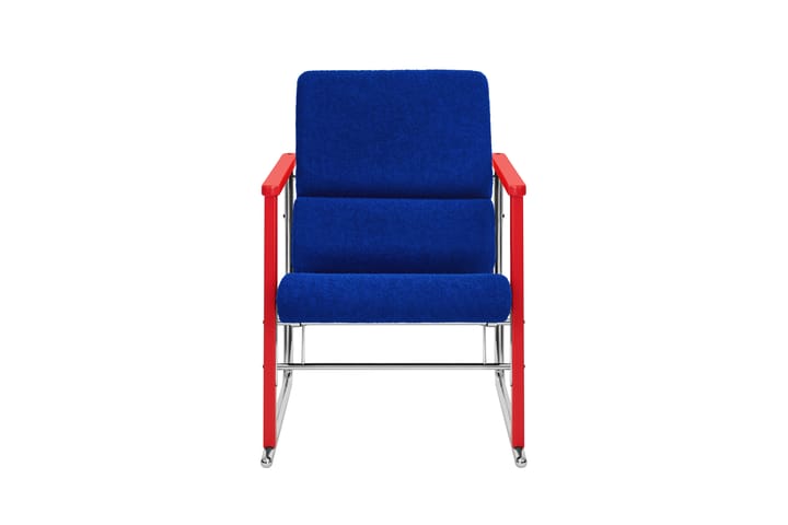 Experiment 503 loungelenestol, Red-ultramarine Hem
