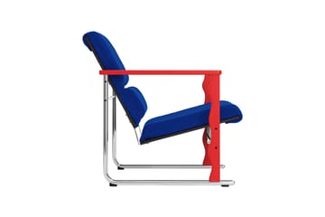 Experiment 503 loungelenestol - Red-ultramarine - Hem