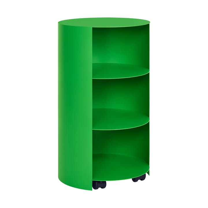 Hide pidestall Ø38x68 cm - Pure green textured - Hem