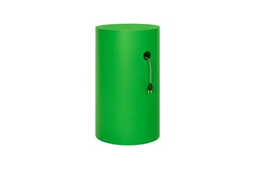 Hide pidestall Ø38x68 cm - Pure green textured - Hem