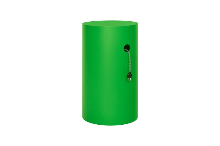 Hide pidestall Ø38x68 cm, Pure green textured Hem