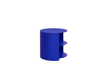 Hide sidebord Ø38x41 cm - Ultramarine blue textured - Hem