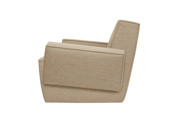 Hunk loungelenestol med armlene - Beige - Hem