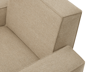 Hunk loungelenestol med armlene - Beige - Hem