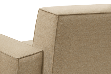 Hunk loungelenestol med armlene - Beige - Hem