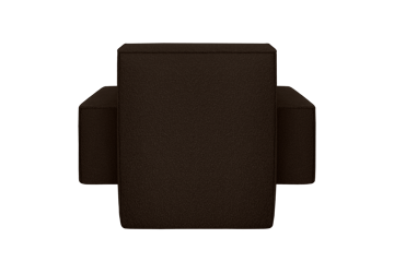 Hunk loungelenestol med armlene - Chocolate - Hem