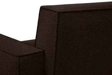 Hunk loungelenestol med armlene - Chocolate - Hem