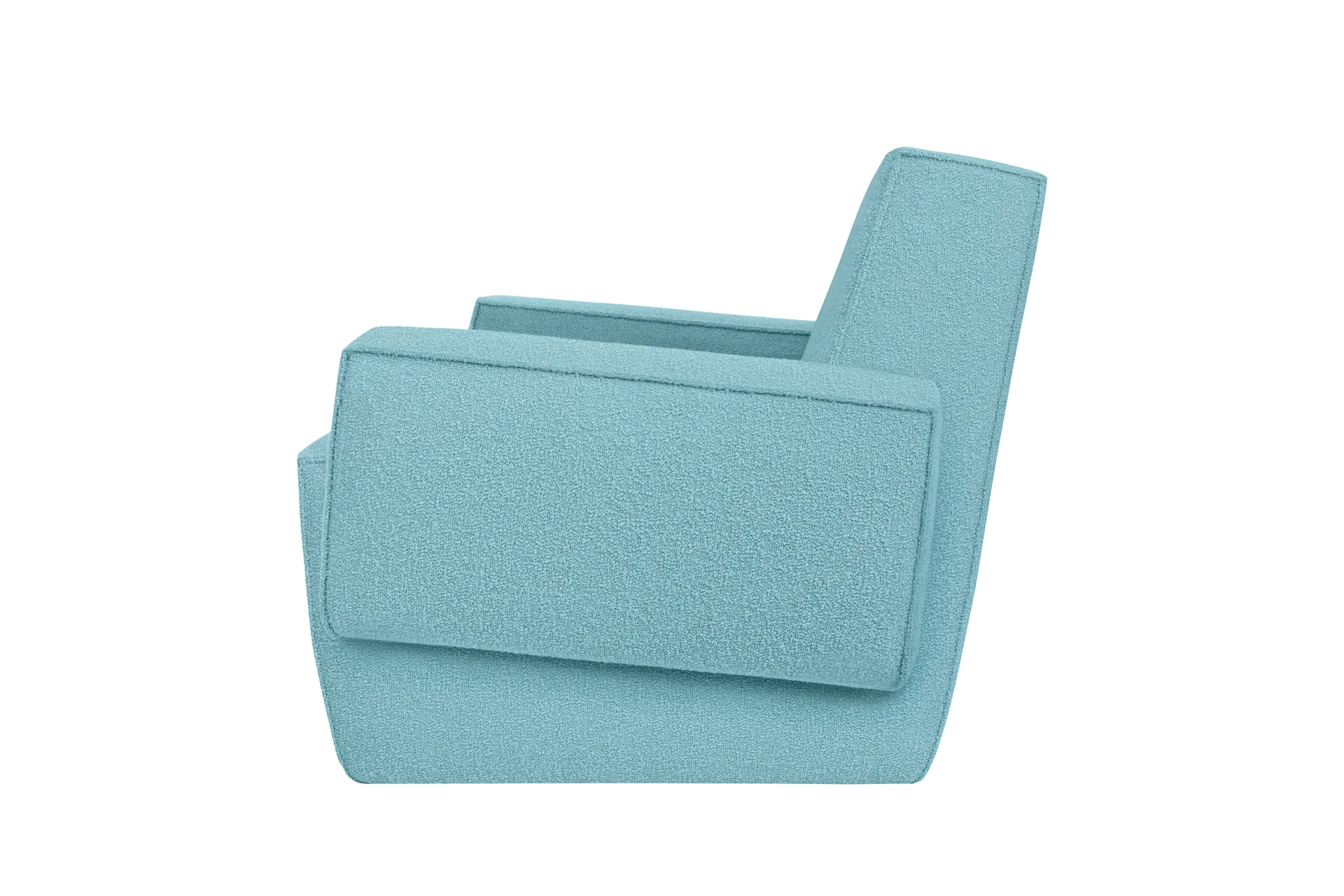 Hunk loungelenestol med armlene, Icicle Hem