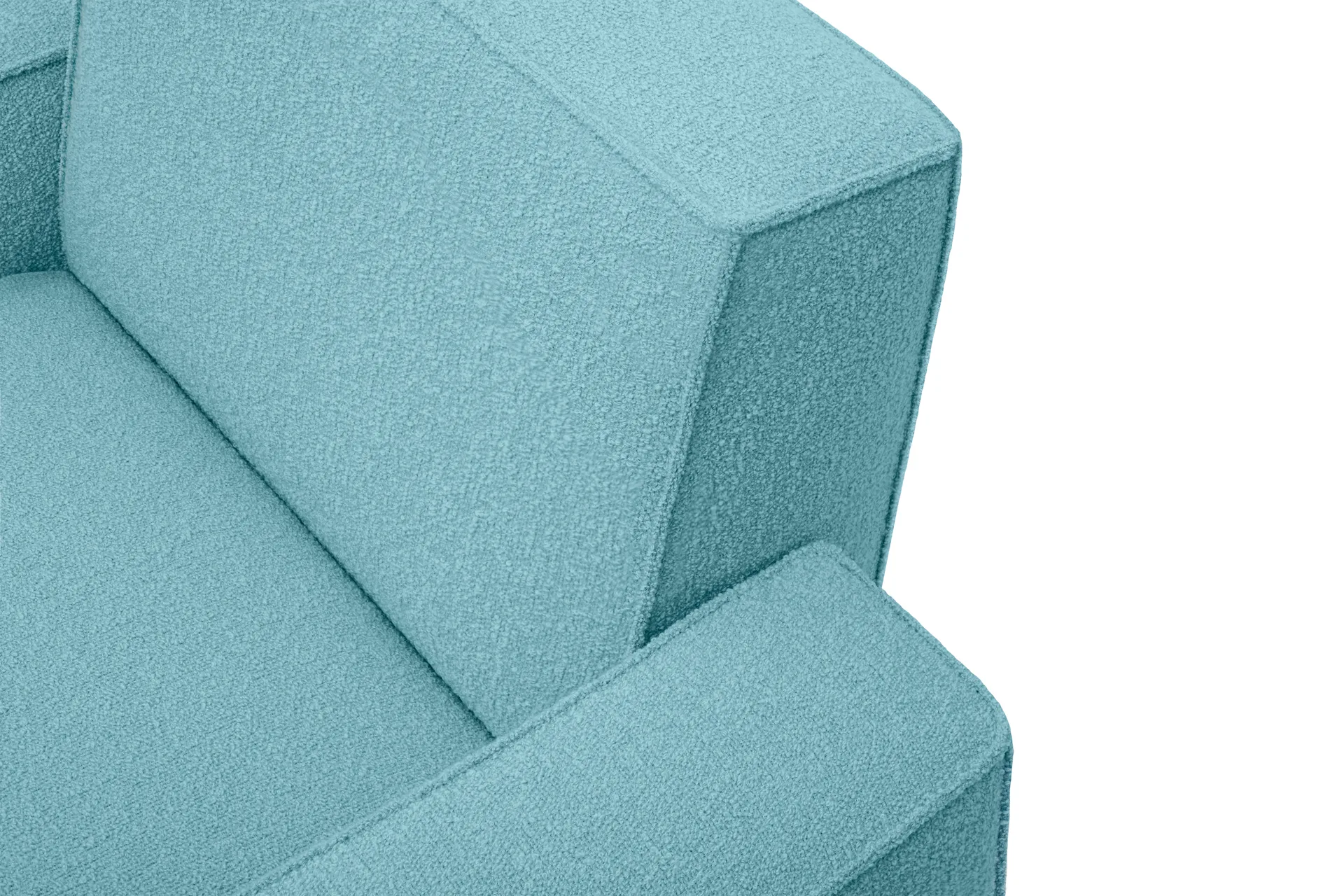 Hunk loungelenestol med armlene, Icicle Hem