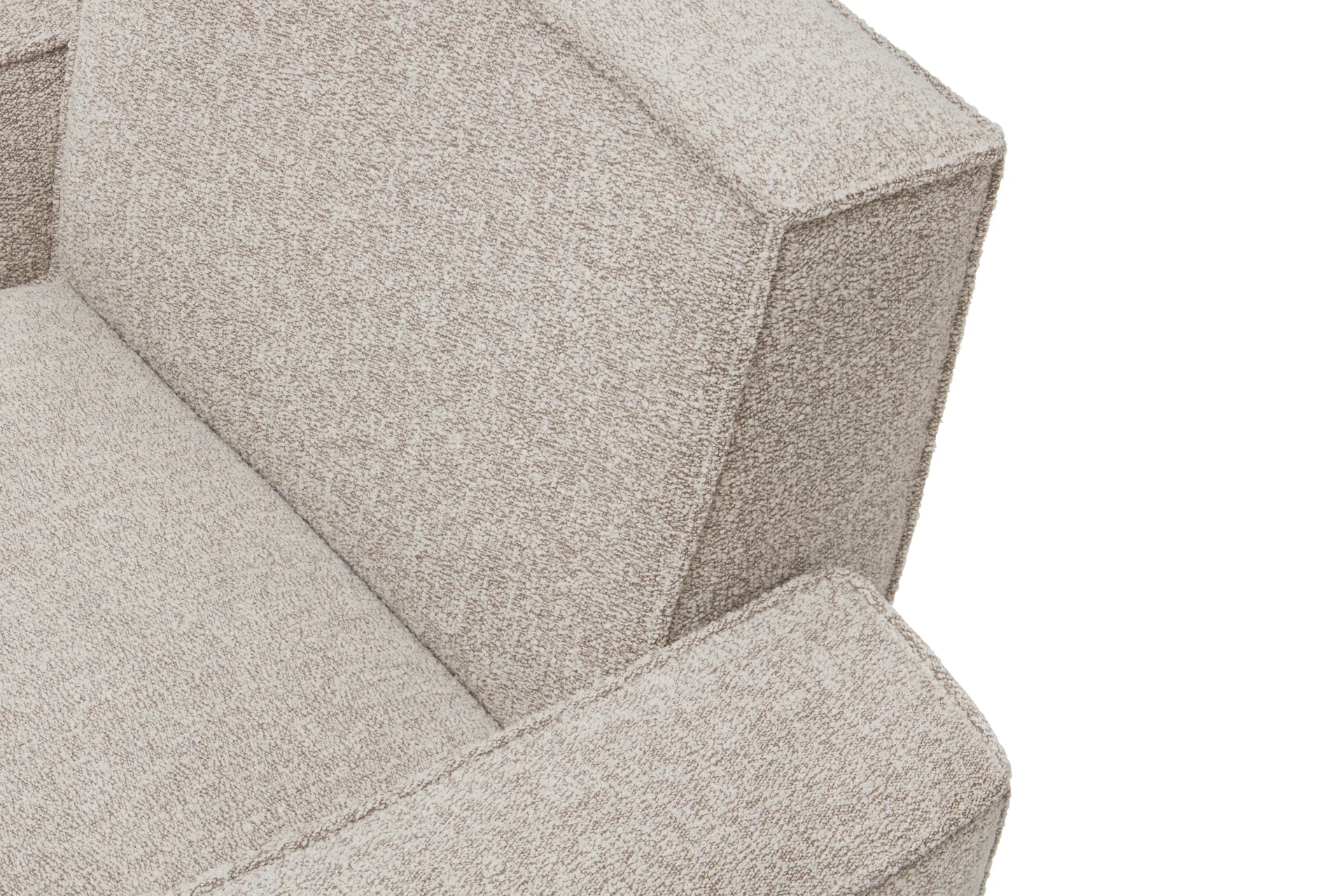 Hunk loungelenestol med armlene, Swan Hem